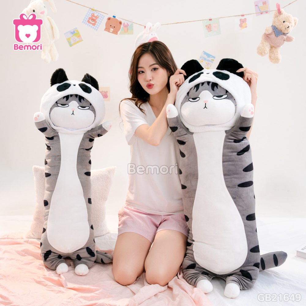 Gối Ôm Mèo Hoàng Thượng Cosplay Thú Bigsize