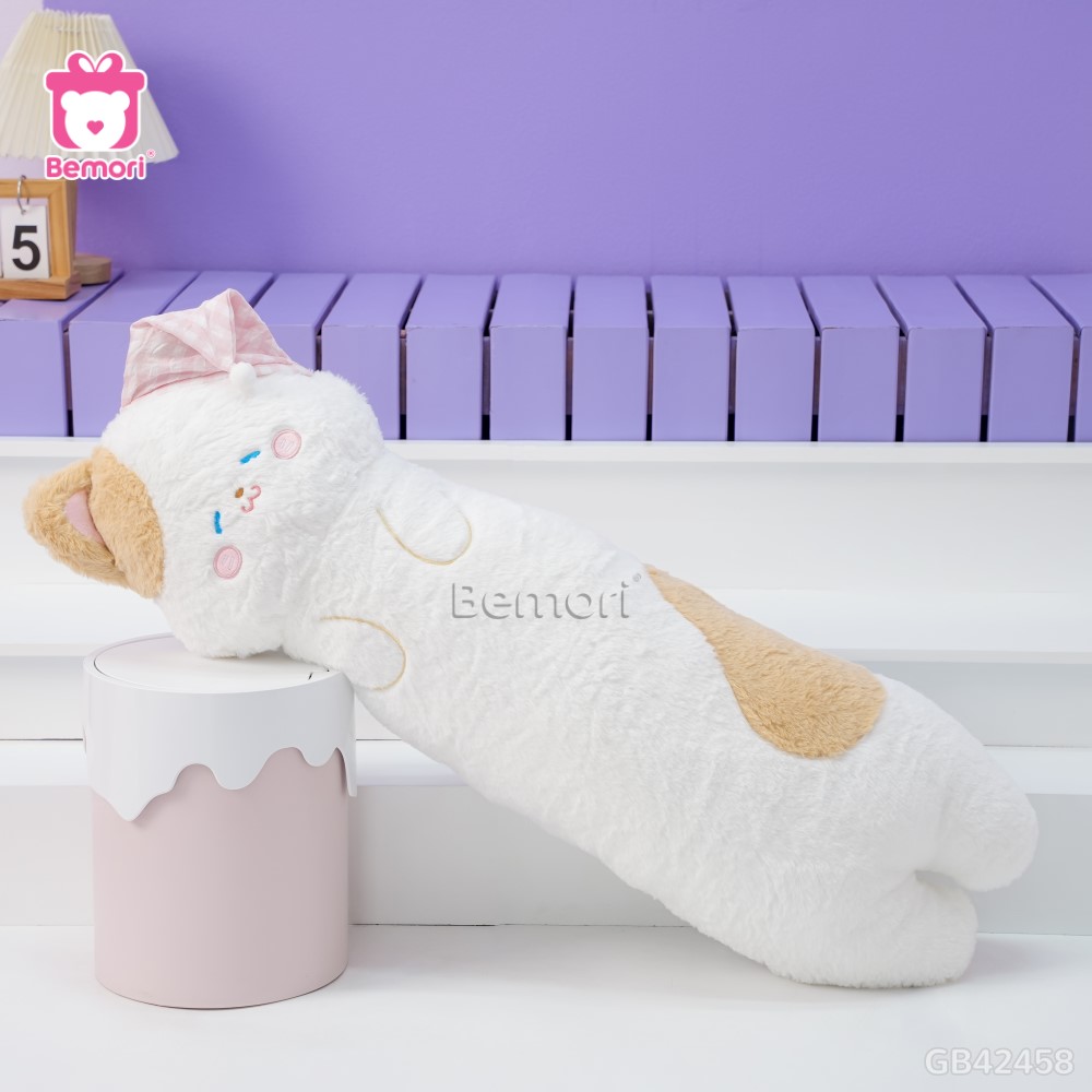 Gối Ôm Vải Lông Bộ Thú Đội Mũ ngộ nghĩnh, dễ thương và cực “ăn ảnh”