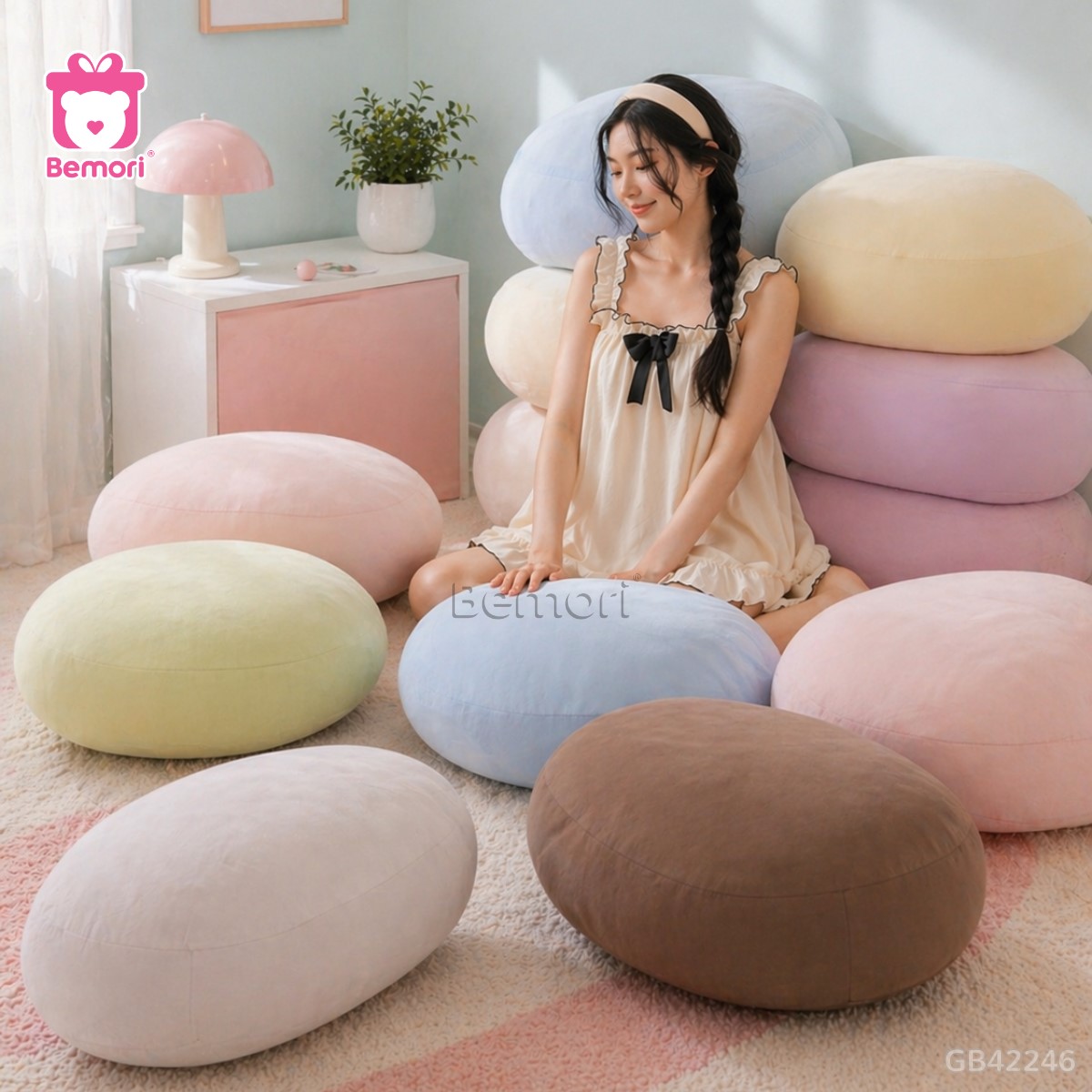 Gối Mochi Kem Lạnh Băng Lạnh