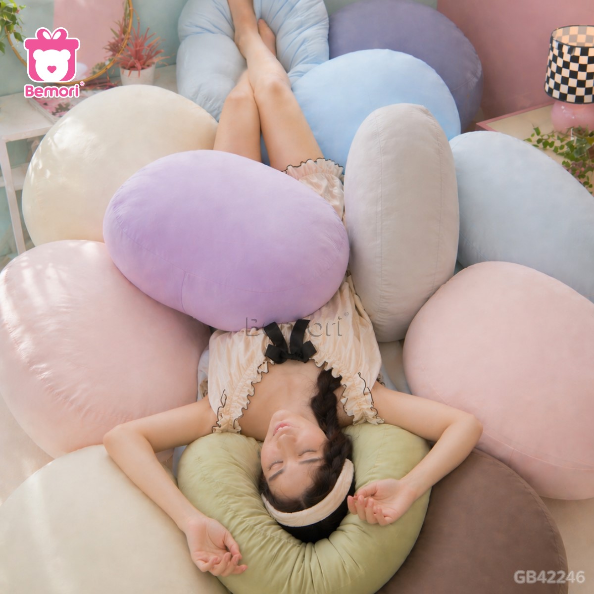 Gối Mochi Kem Lạnh Băng Lạnh