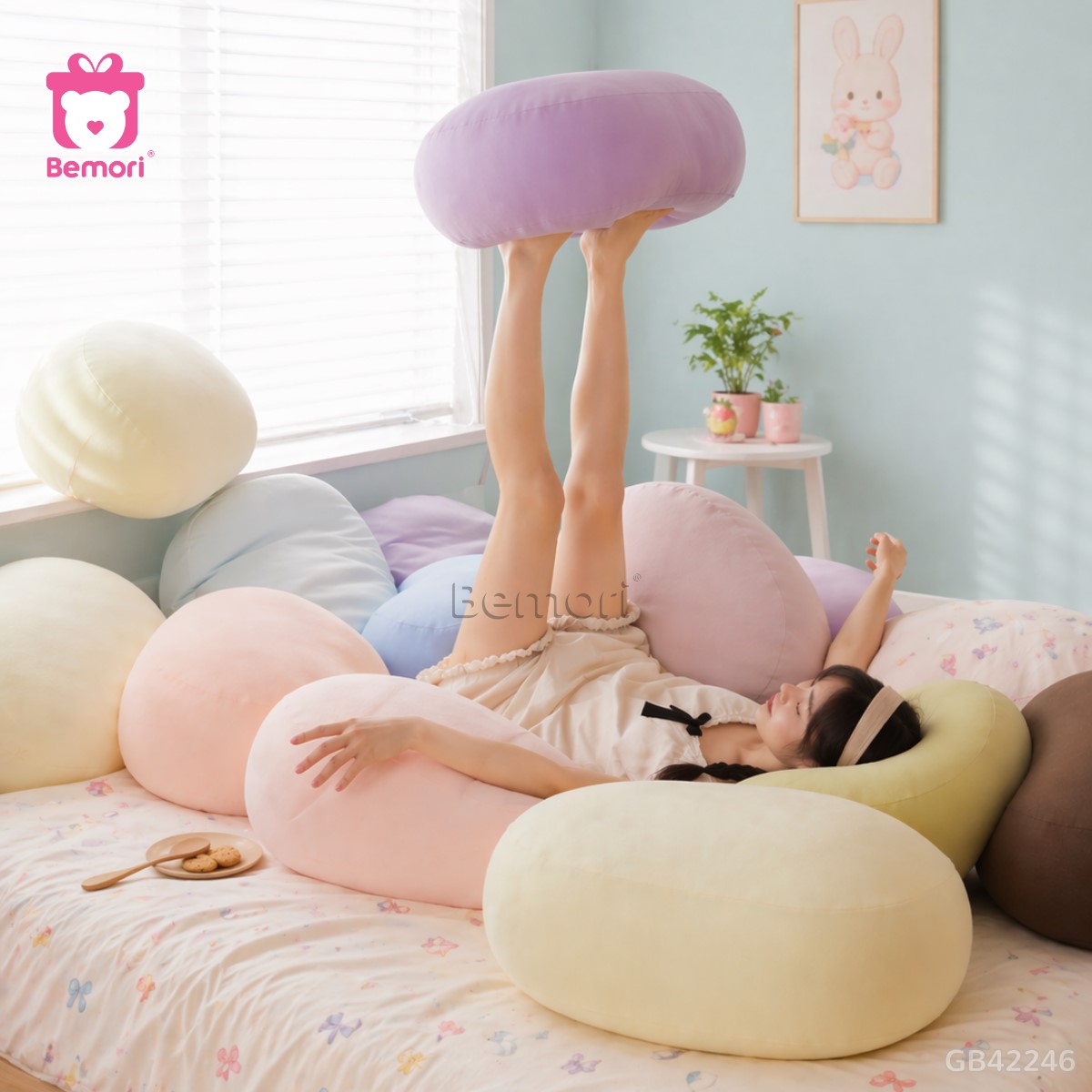 Gối Mochi Kem Lạnh Băng Lạnh