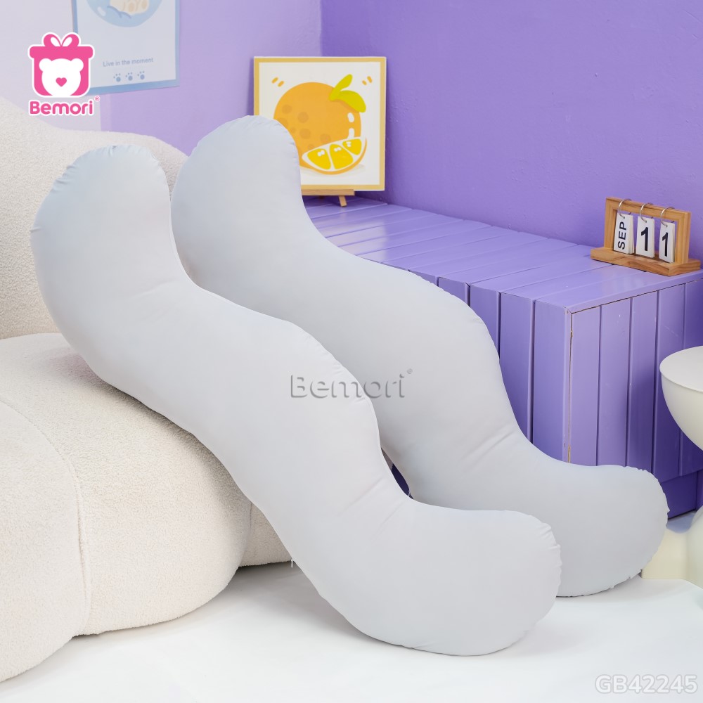 Gối Ôm Kem Lạnh Dáng Sóng phù hợp với người dễ đổ mồ hôi đêm