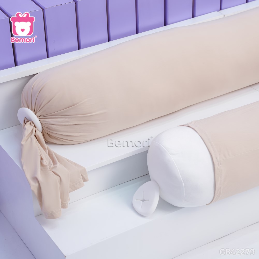 Gối Ôm Kem Lạnh Hình Kẹo màu kem