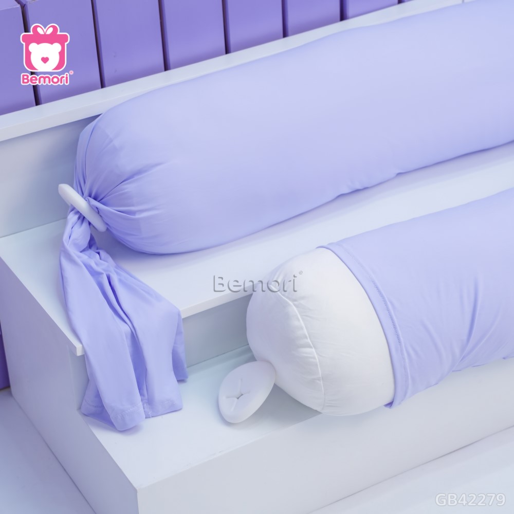 Gối Ôm Kem Lạnh Hình Kẹo màu tím