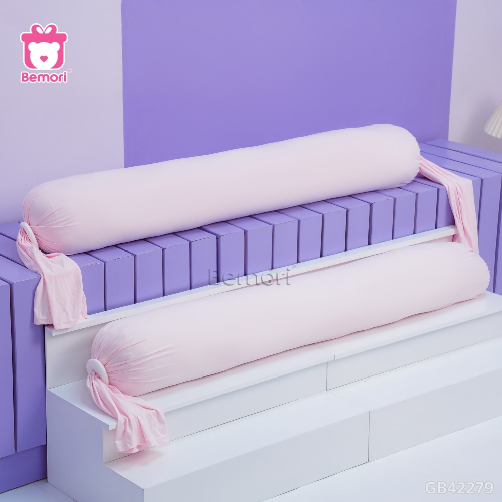 Gối Ôm Kem Lạnh Hình Kẹo màu hồng