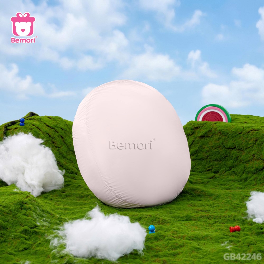 Gối mochi lạnh màu hồng pastel