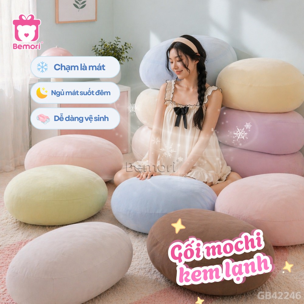 Gối Mochi kem lạnh