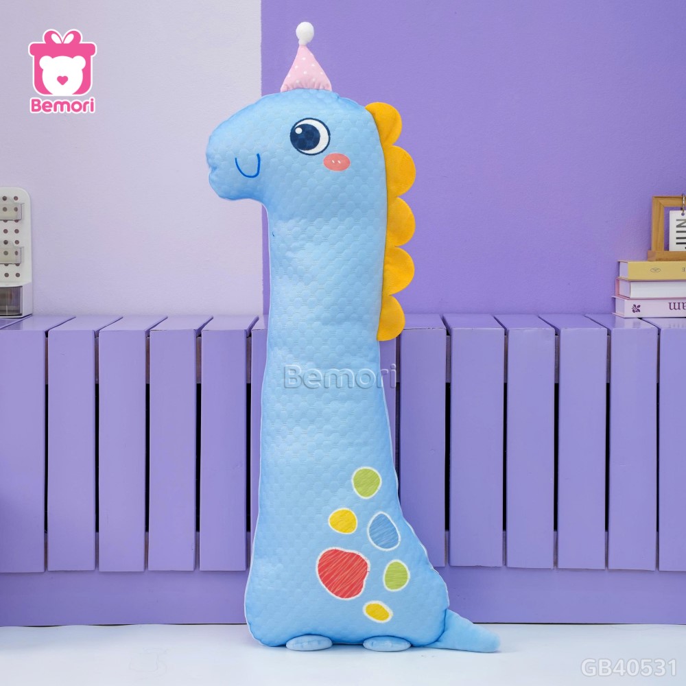 Gối Ôm Lạnh Bộ 3 Mắt Tròn - Xanh Dương