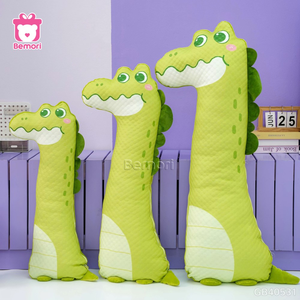 Gối Ôm Lạnh Bộ 3 Mắt Tròn - Xanh Lá
