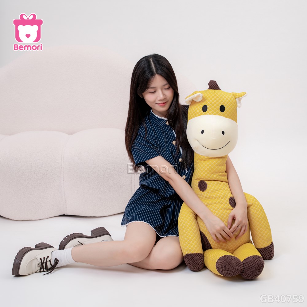 Gối Ôm Lạnh Hươu Cao Cổ
