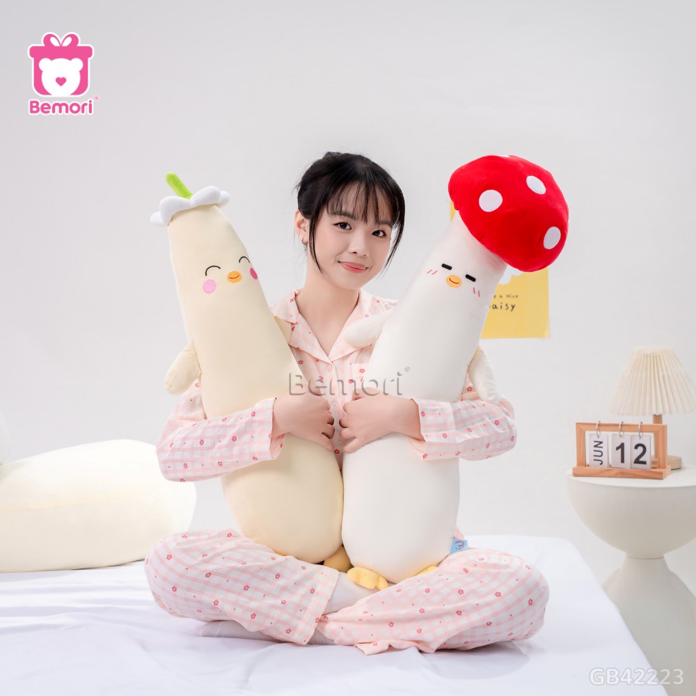 Gối Ôm Trái Cây Thun Lạnh mềm mại