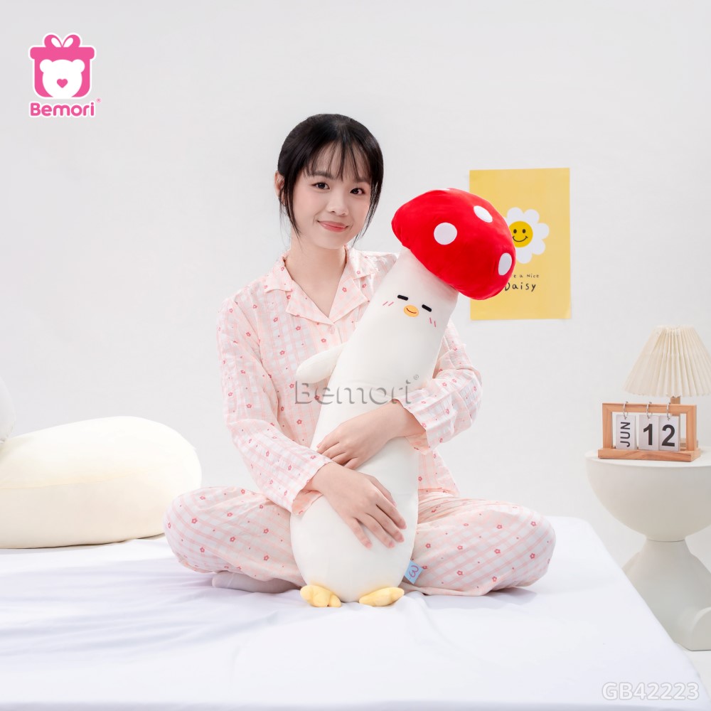 Gối Ôm Trái Cây Thun Lạnh nấm