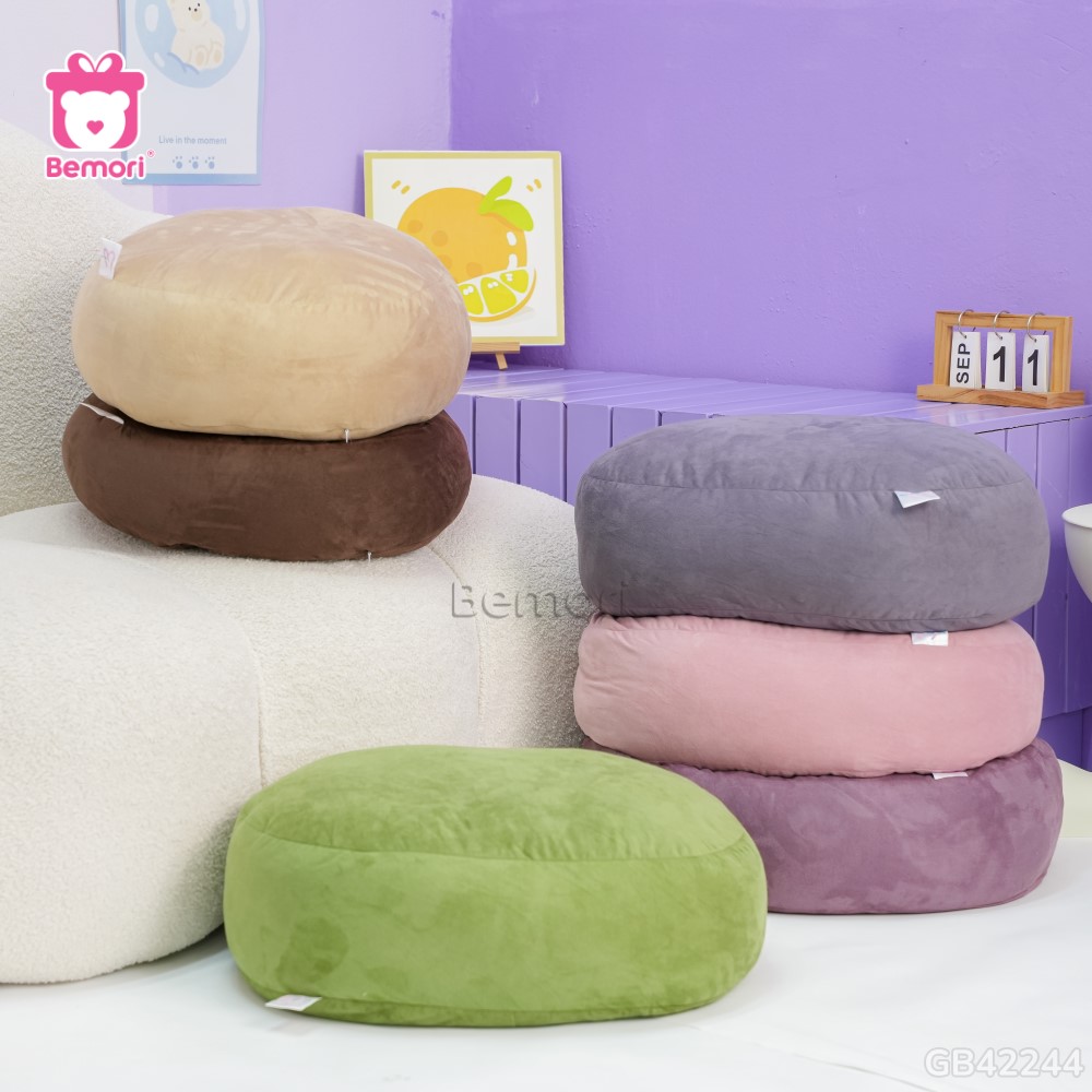 Gối Mochi Da Lộn phù hợp cho phòng ngủ, sofa hay góc đọc sách