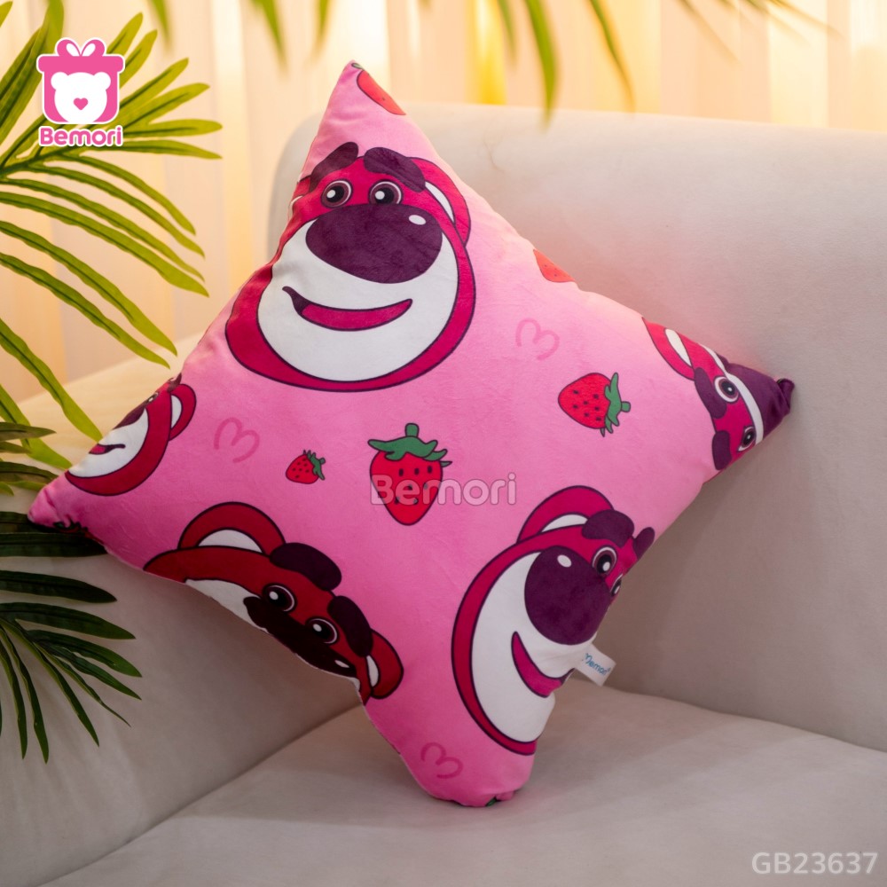 Gối Tựa Lotso Mặt Dâu