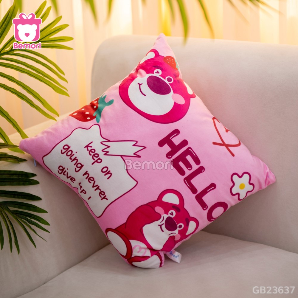 Gối Tựa Lotso Hello