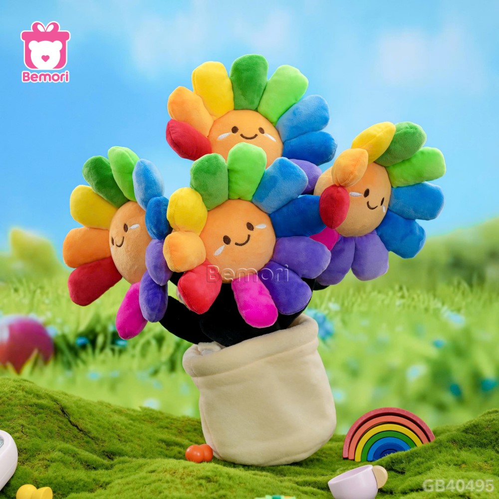 Bó Hoa Daisy Bông 7 Màu