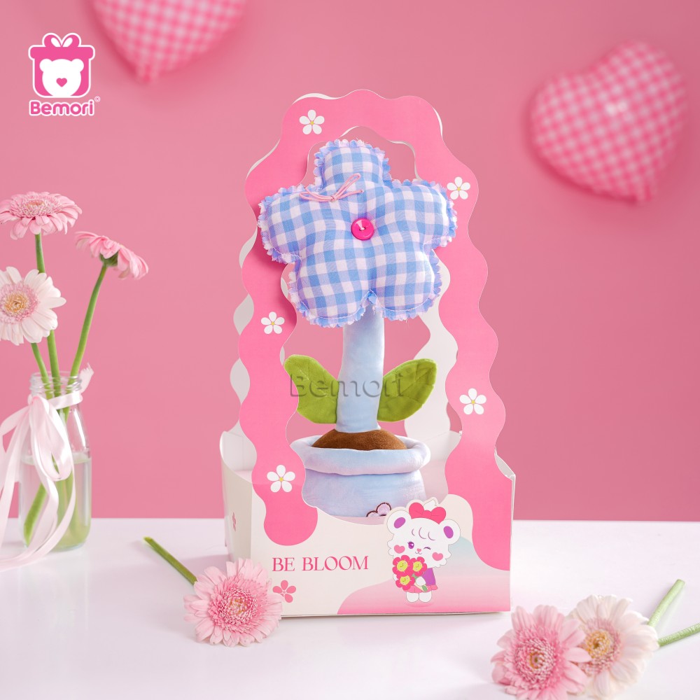 Set Giỏ Chậu Hoa Caro Bông Be Bloom dễ dàng đốn tim phái đẹp