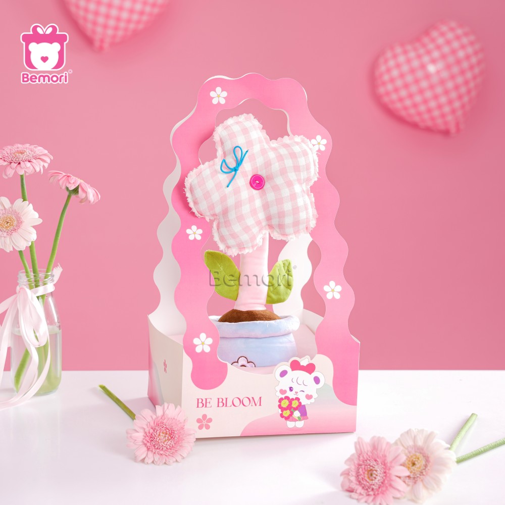 Set Giỏ Chậu Hoa Caro Bông Be Bloom tô điểm sắc màu cho tình yêu của bạn