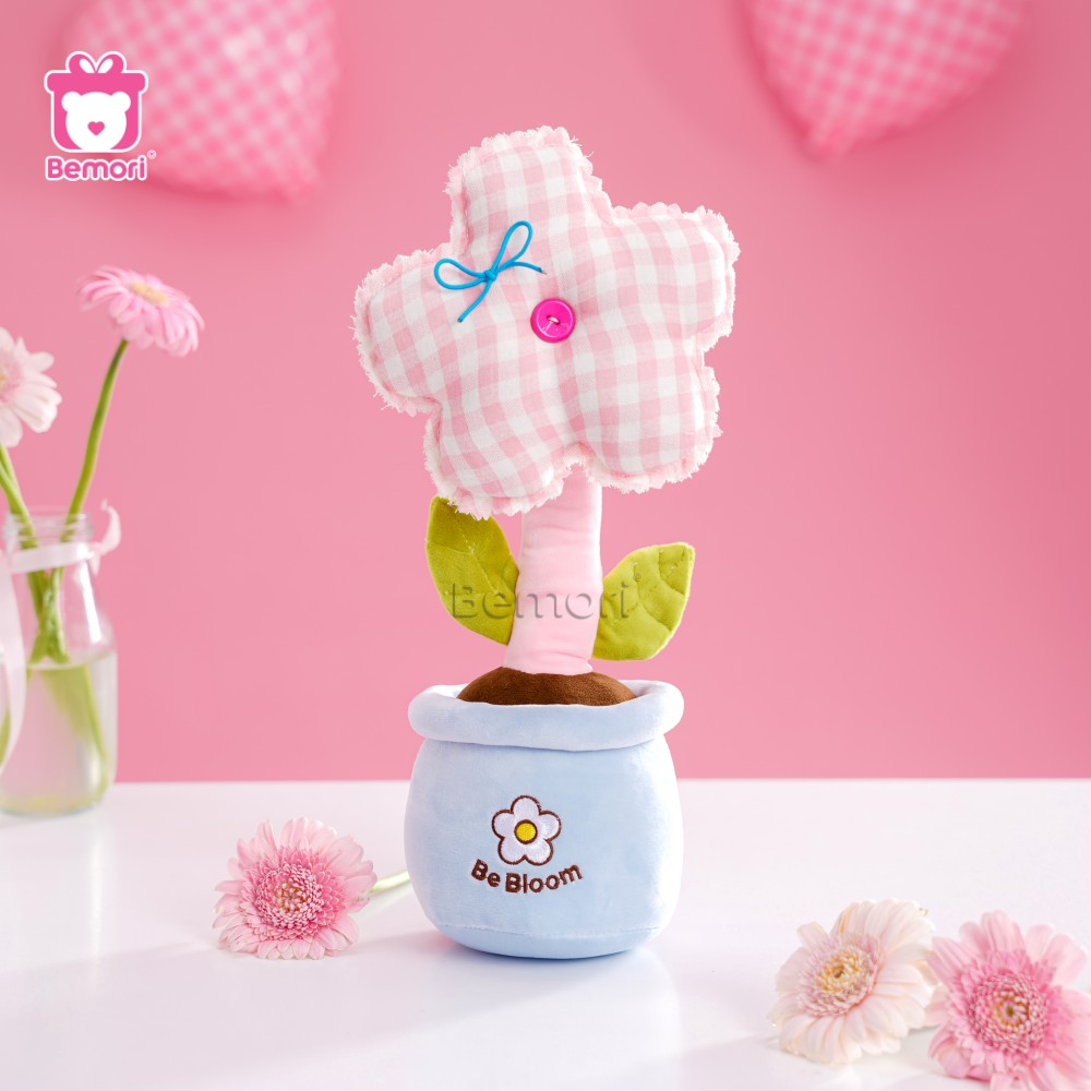 Set Giỏ Chậu Hoa Caro Bông Be Bloom mang theo niềm hạnh phúc vô bờ bến