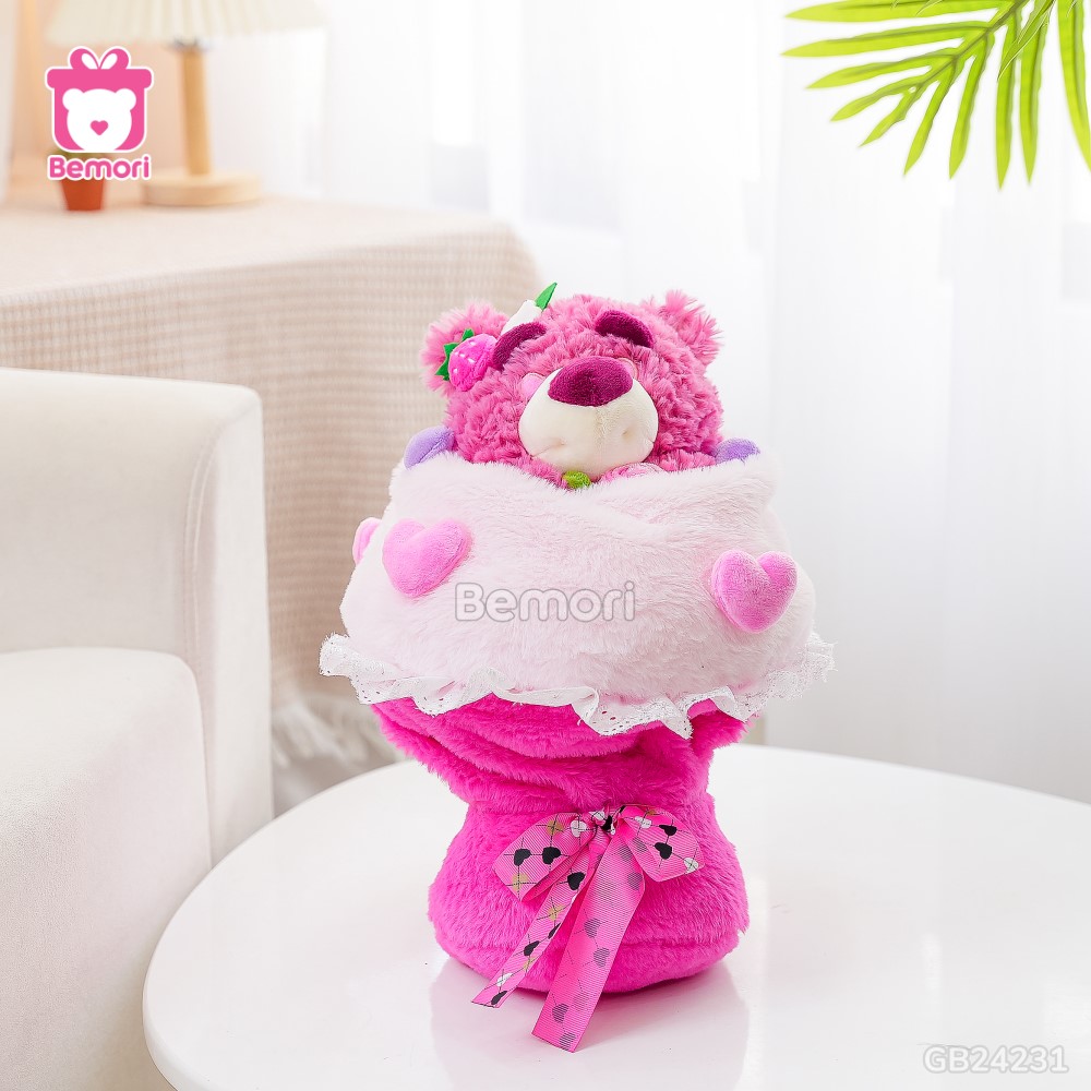 Set Bó Hoa Váy – Lotso Hồng