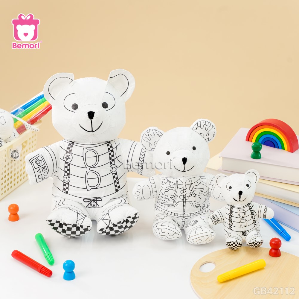 Gấu Bông Tô Màu Color Bear