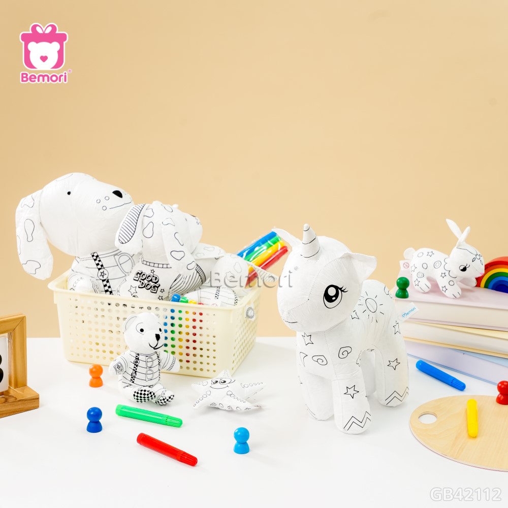 Gấu Bông Tô Màu Color Bear