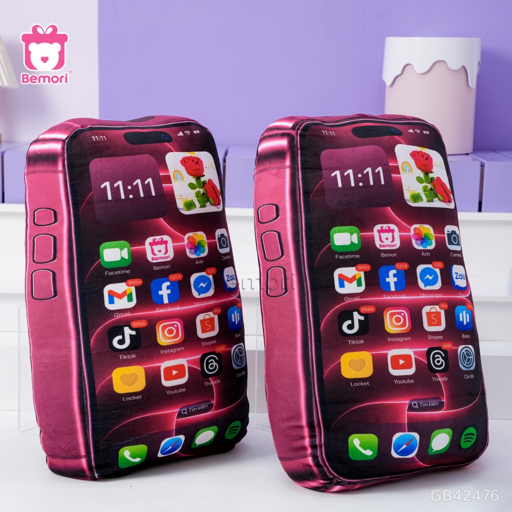 Gấu Bông Điện Thoại iPhone 18 ProMax hot trend đã có mặt tại Bemori