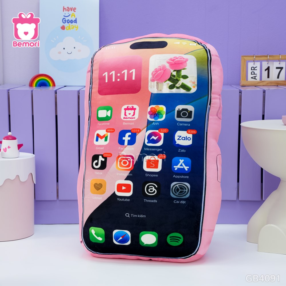 Gấu Bông iPhone 17 ProMax
