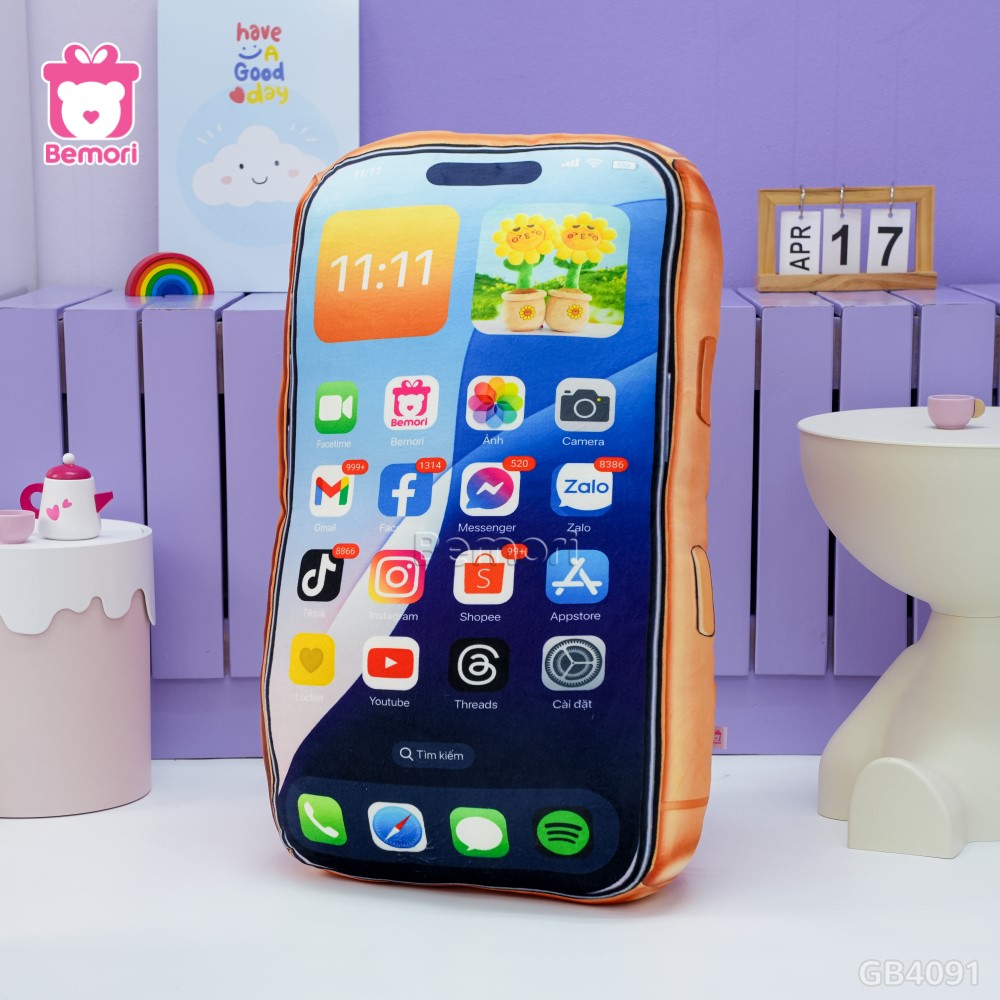 Gấu Bông iPhone 17 ProMax