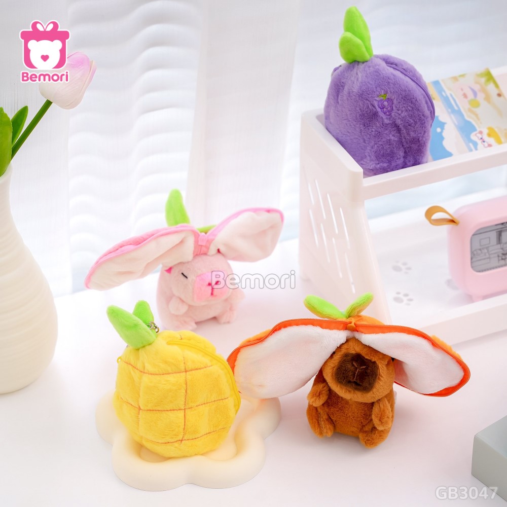 Móc Khóa 2 in 1 Chuột Capybara