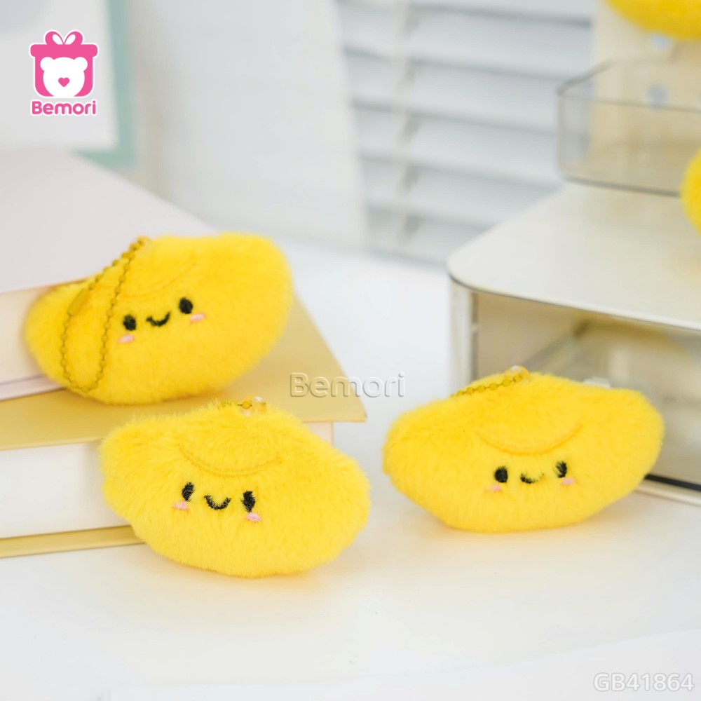 Móc Khóa Cục Vàng Mini