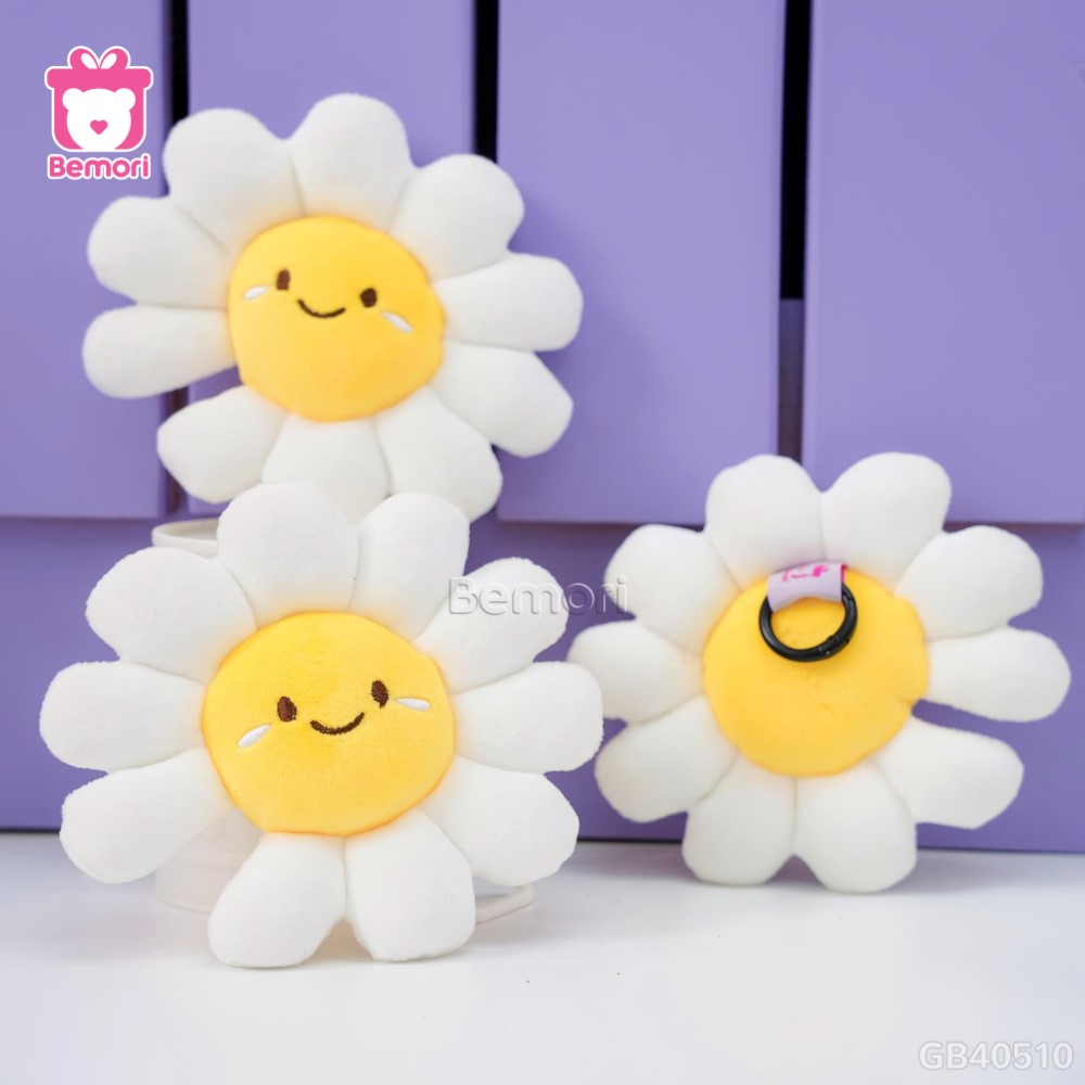 Móc Khóa Daisy Bông