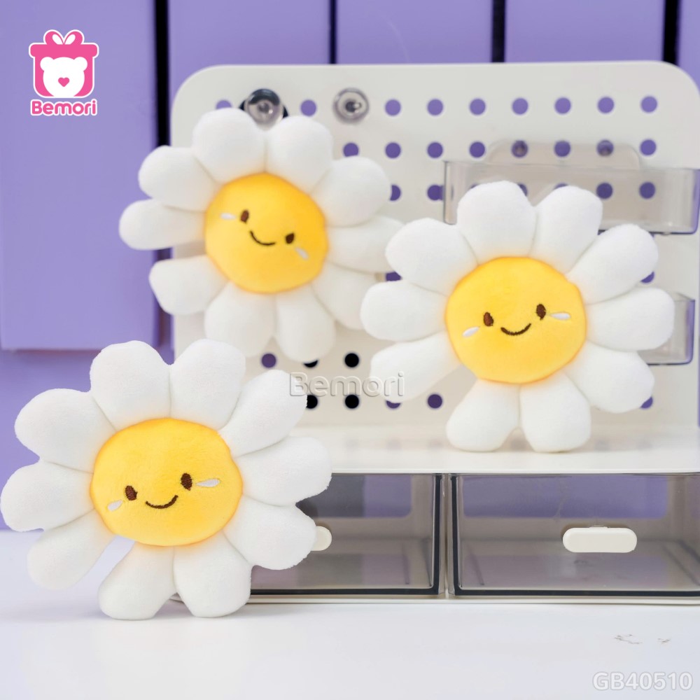 Móc Khóa Daisy Bông