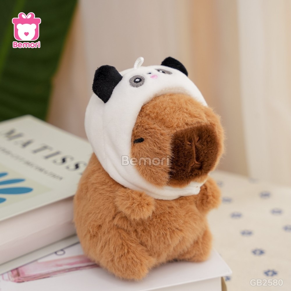 Móc Khóa Gấu Bông Capybara 15cm – Gấu Trúc