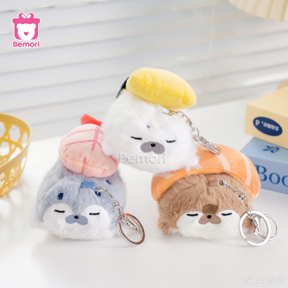 Móc Khóa Hải Cẩu Sushi
