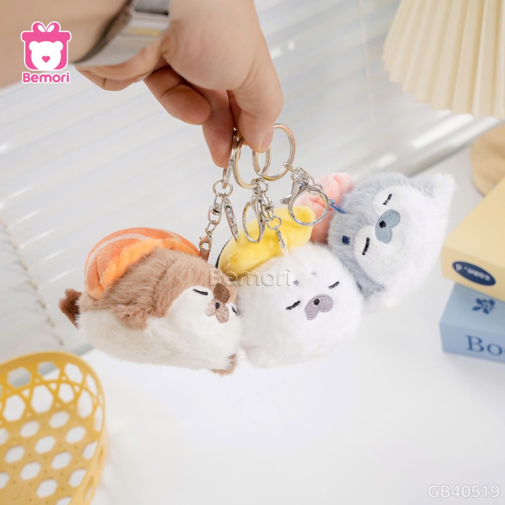 Móc Khóa Hải Cẩu Sushi