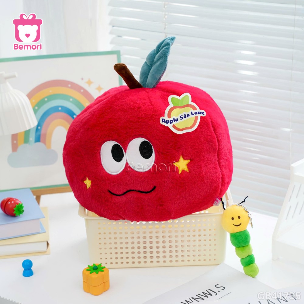 Gấu Bông Quả Táo Apple Sâu Love