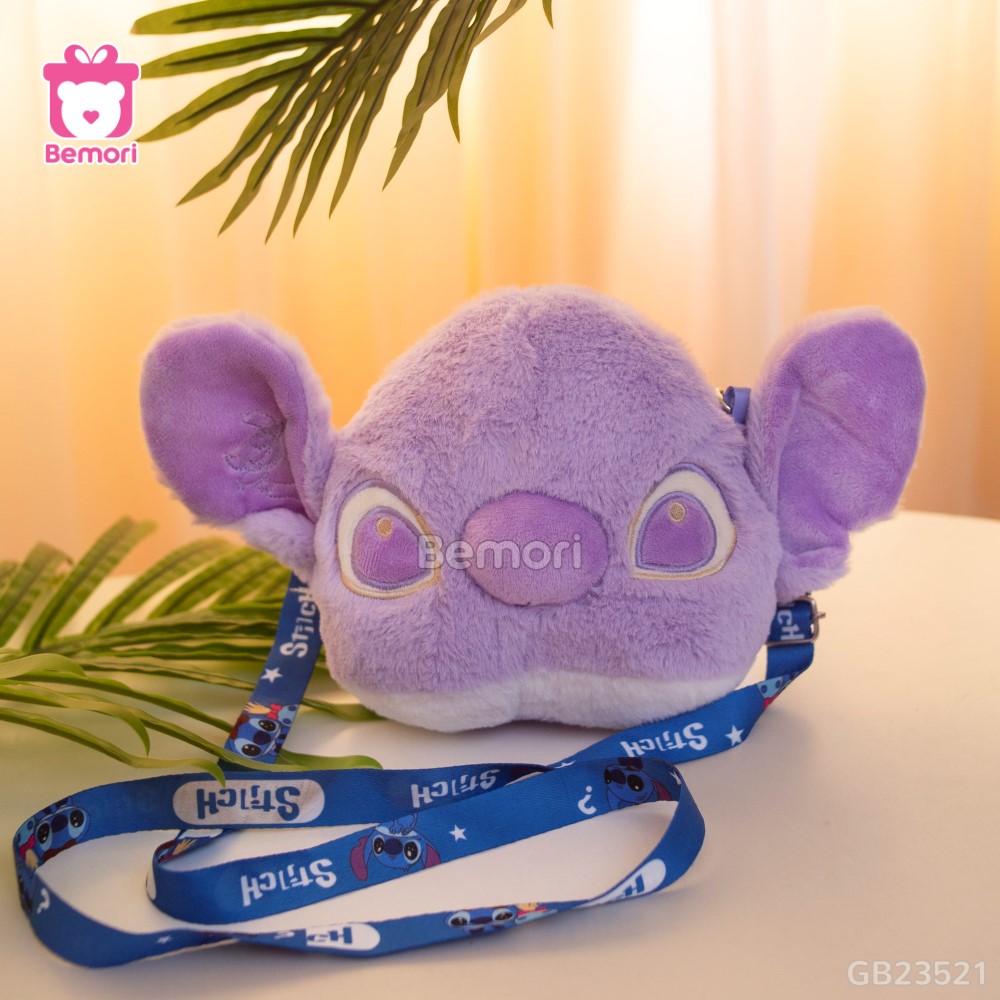 Túi Đeo Chéo Stitch Tím