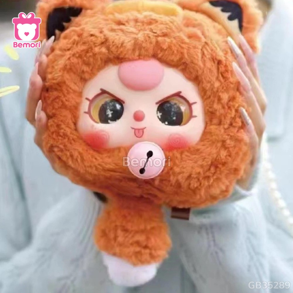 Blindbox Baby Three Mèo Thần Tài Zipper
