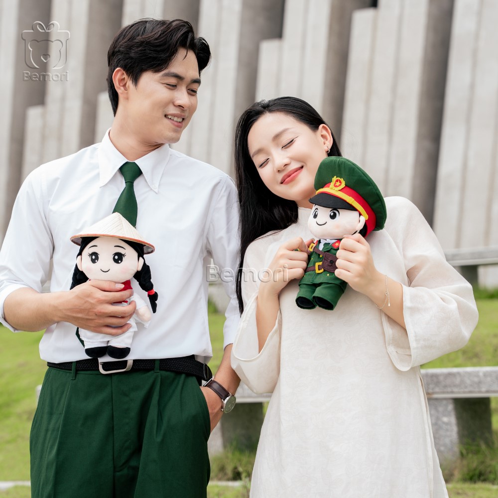 Gấu Bông Chú Bộ Đội