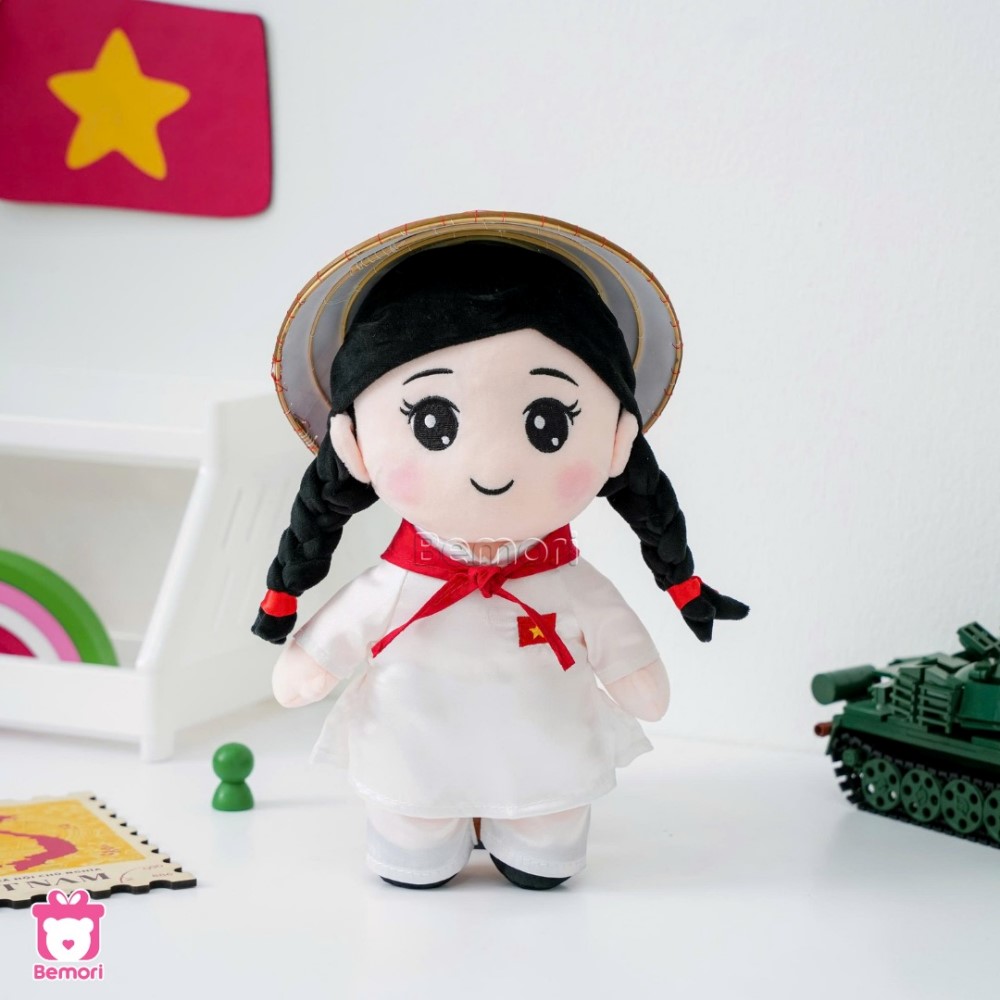 Gấu Bông Cô Gái Việt Nam