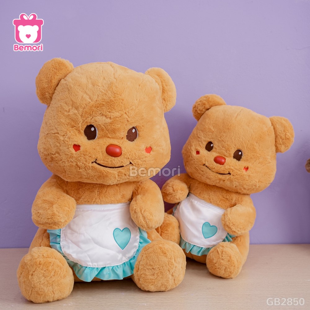 Butter Bear Ngồi Đeo Yếm dễ thương