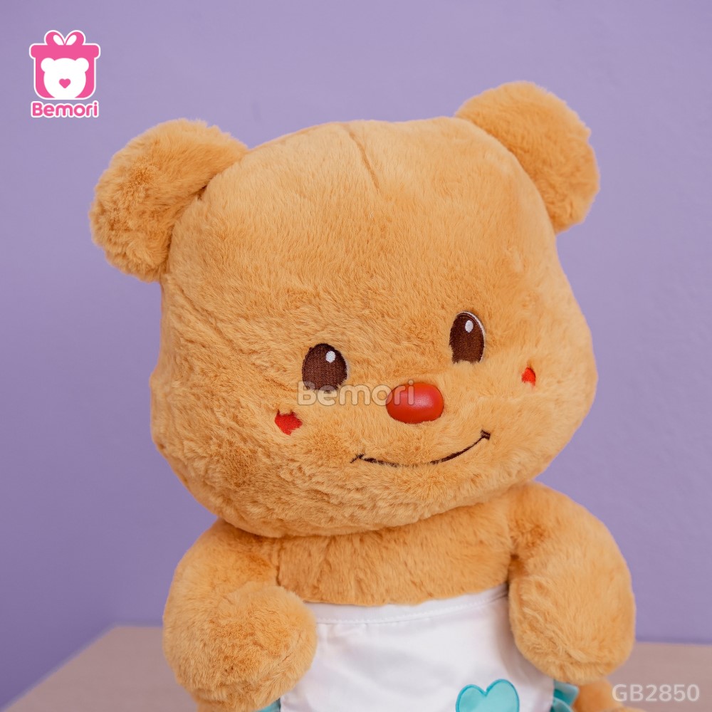 Butter Bear Ngồi Đeo Yếm xinh xắn