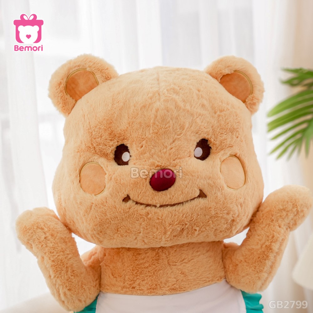 Gấu Bông Butter Bear gương mặt dễ thương
