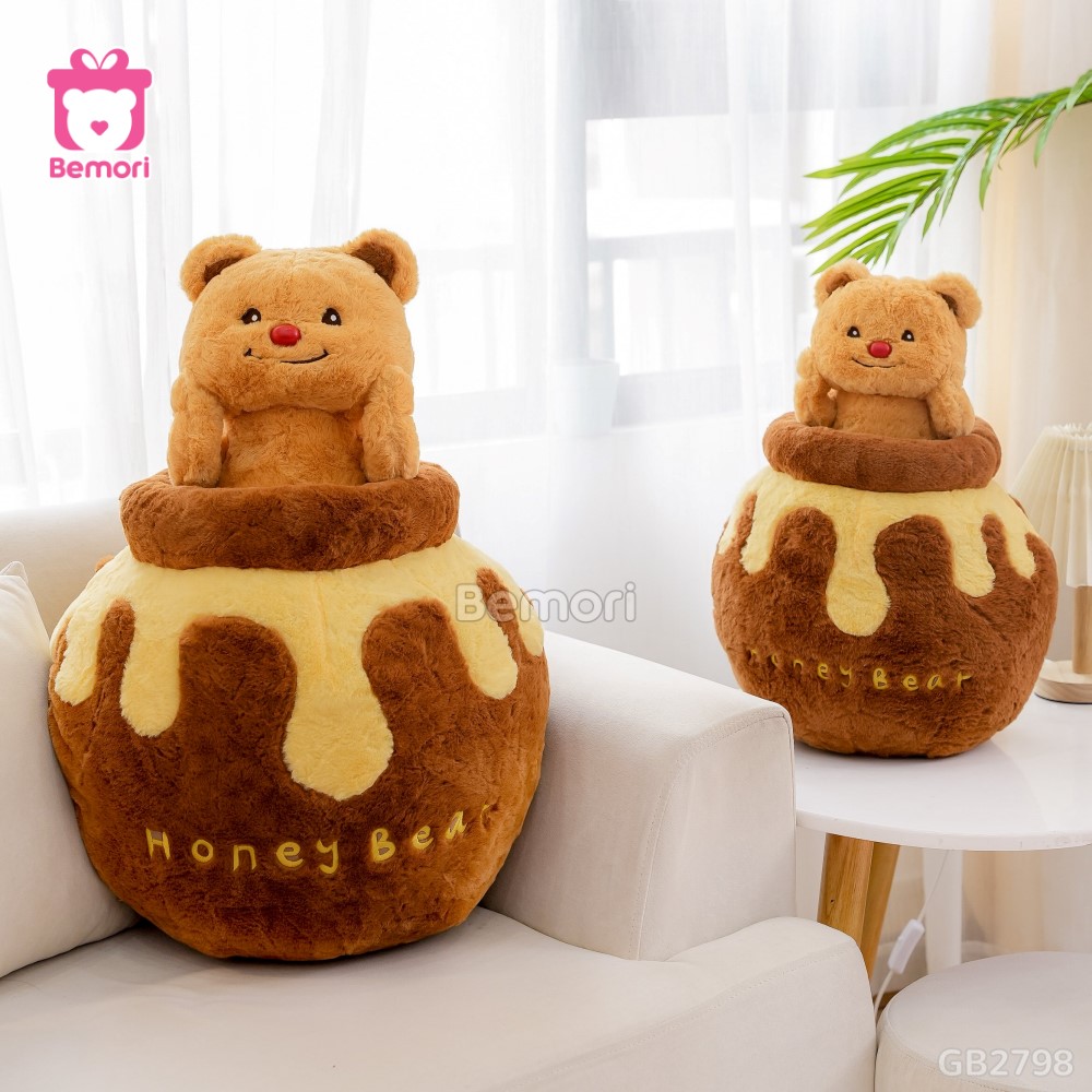 Gấu Bông Honey Bear 2in1 độc đáo