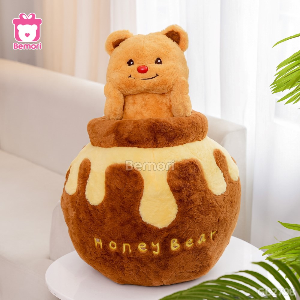 Gấu Bông Honey Bear 2in1 dễ thương