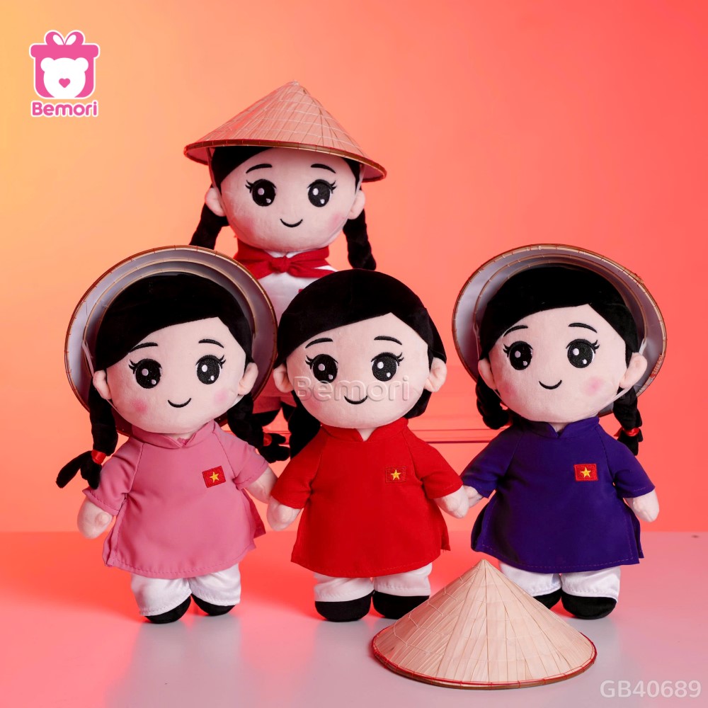 Những cô gái Việt Nam trong tà áo dài thướt tha
