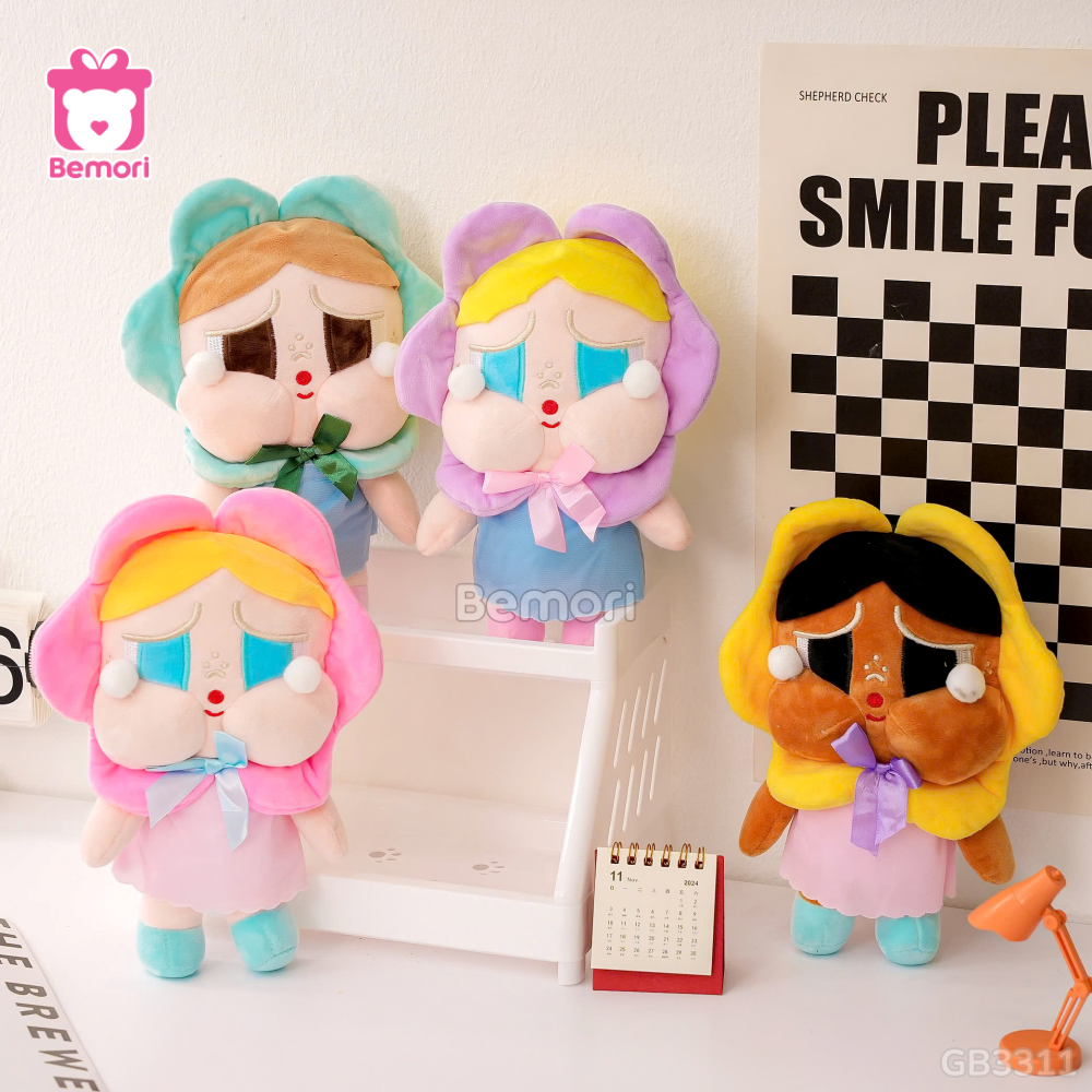 Gấu Bông Baby Cry Cổ Nơ