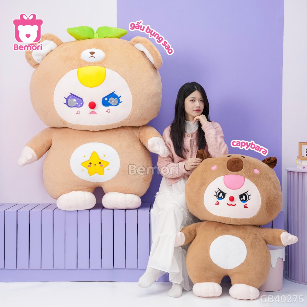 Gấu Bông Baby Three Cosplay Gấu Bụng Sao