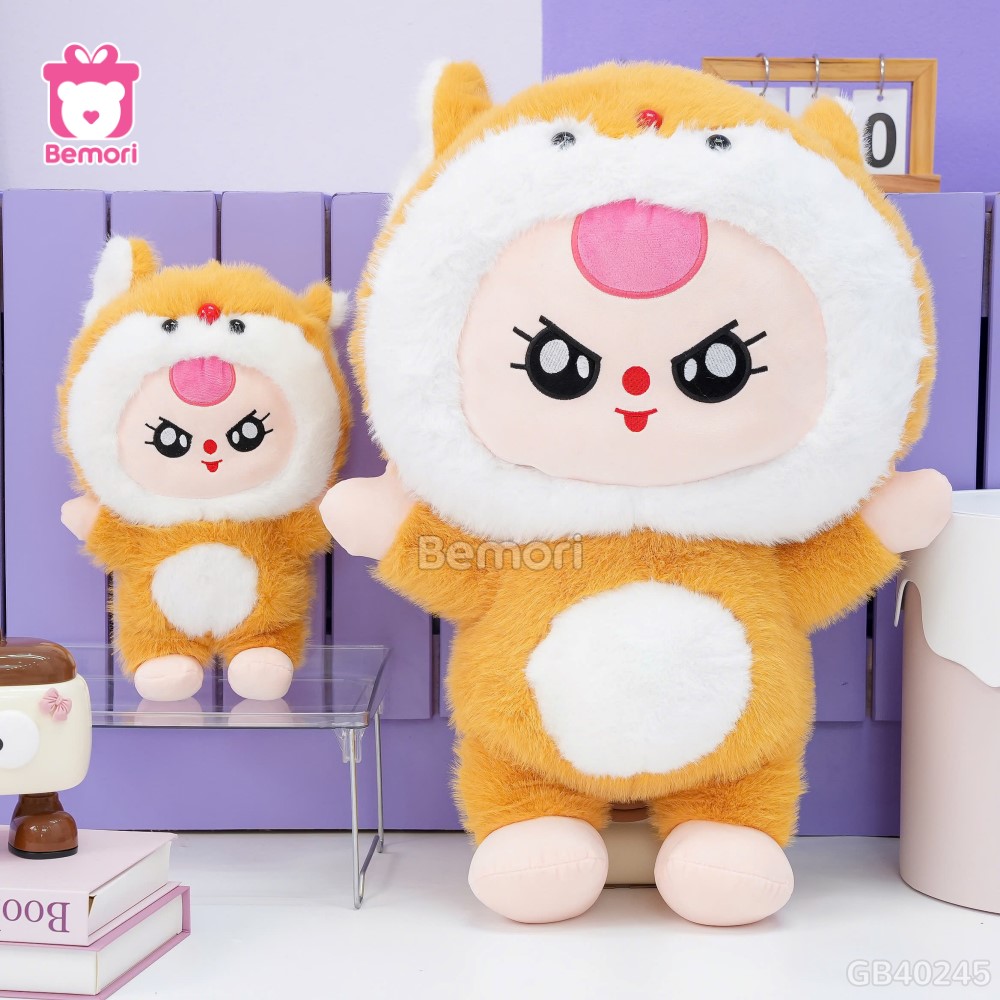 Gấu Bông Baby Three V3 Cáo Cam